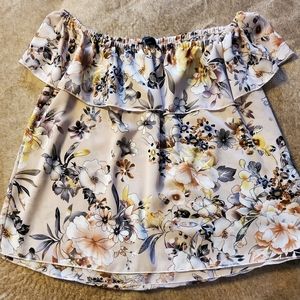 Off the shoulder top